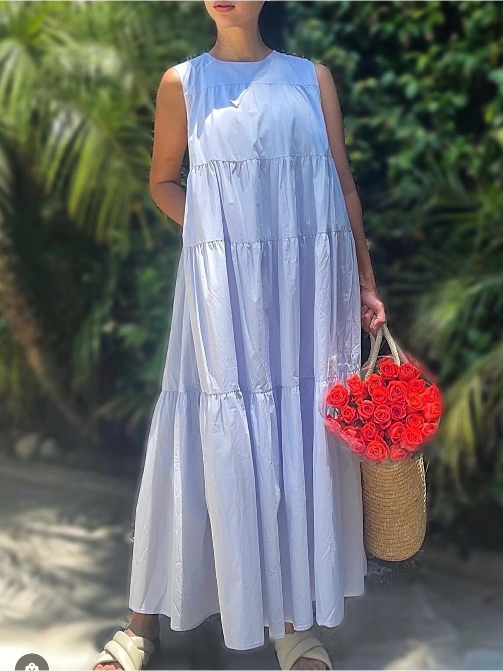 Mable cotton maxi dress